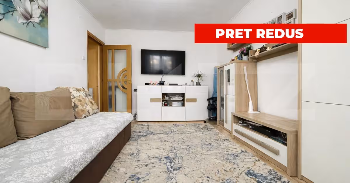Apartament de vânzare cu 2 camere, mobilat în Săcele