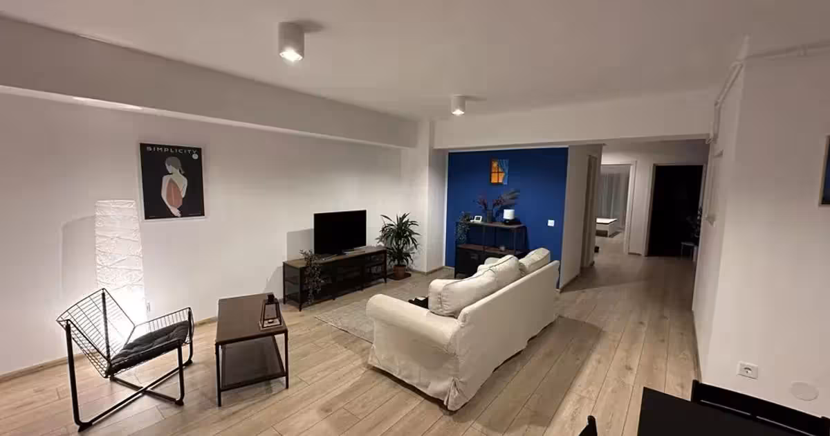 Apartament de închiriat cu 3 camere, mobilat în zona 1 Mai, Craiova