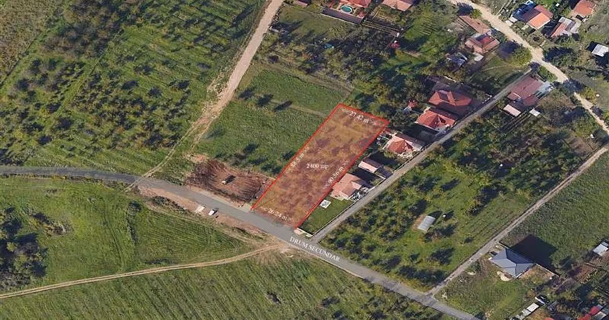 Teren Construcții intravilan de vânzare de 2400 mp, în zona Dealuri Oradea, Oradea
