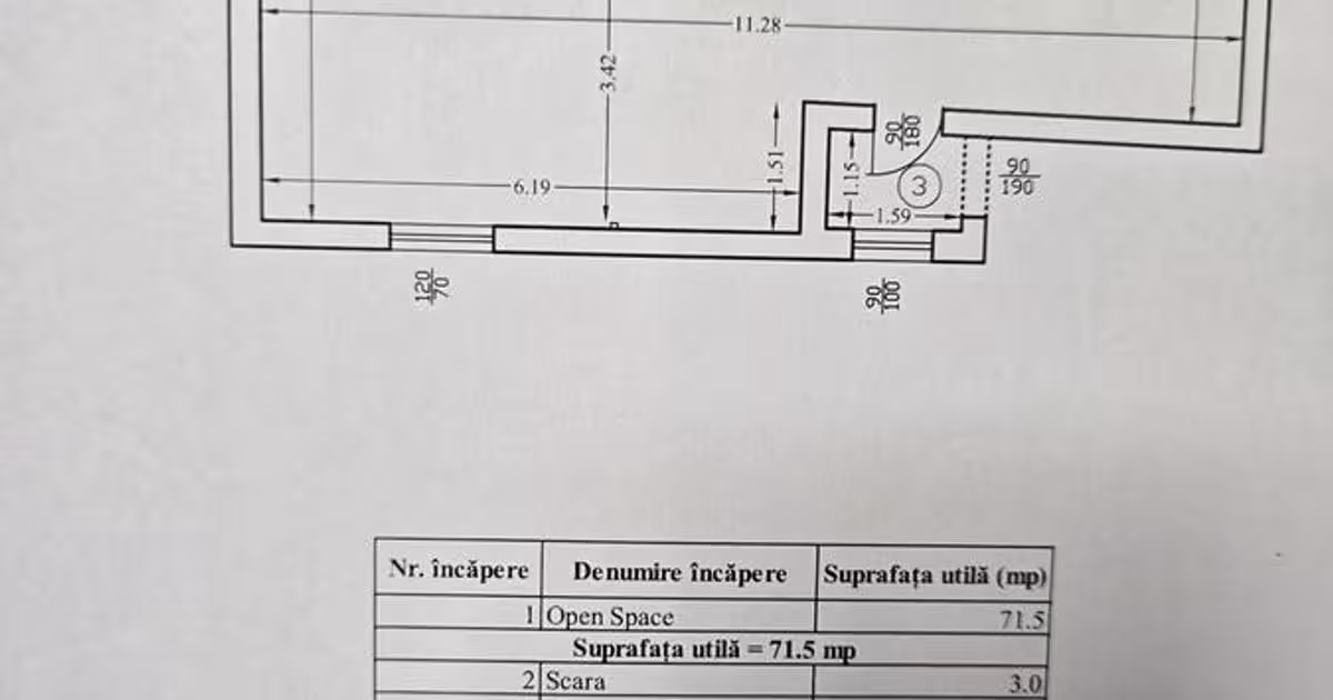 Casă individuală de vânzare cu 3 camere în Berceni
