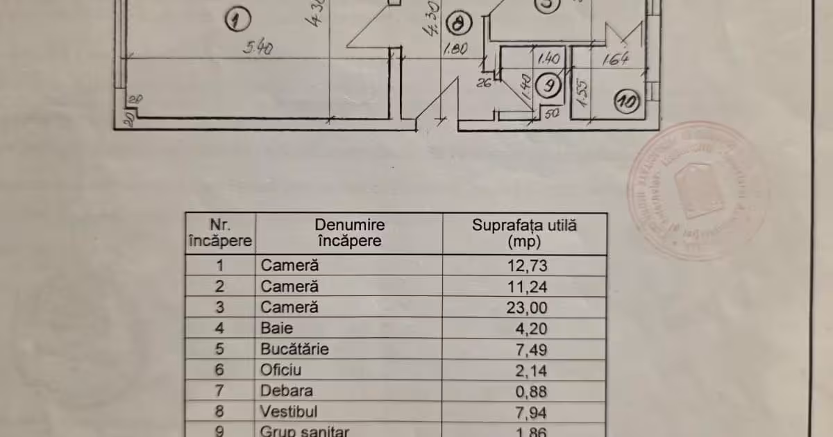 Apartament de vânzare cu 3 camere în zona Calea Călărașilor, Sector 3
