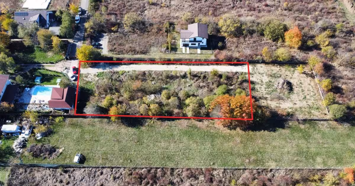 Teren Construcții intravilan de vânzare de 650 mp, în Vlădiceasca