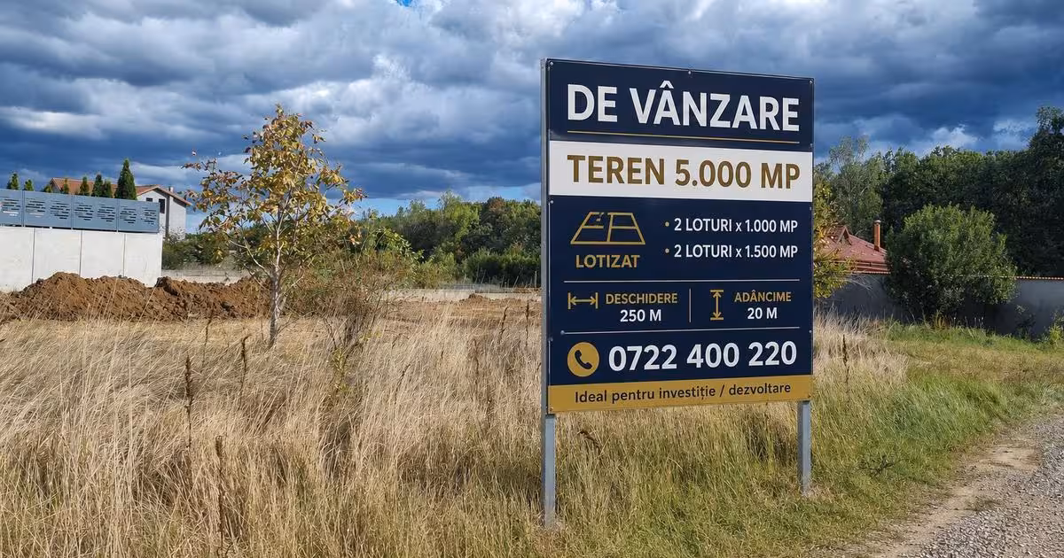 Teren Construcții intravilan de vânzare de 1000 mp, în Bolintin-Deal