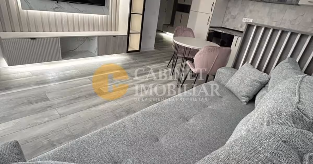 Apartament de vânzare cu 2 camere, mobilat în Rediu