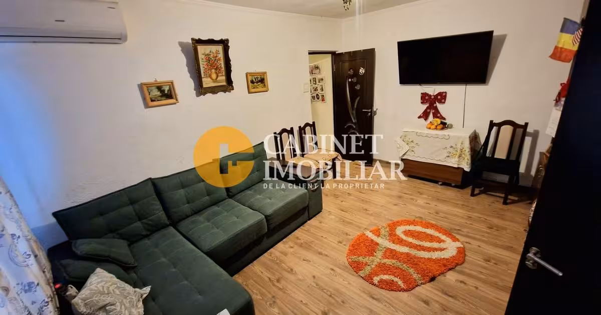Apartament de vânzare cu 3 camere, mobilat în zona Alexandru cel Bun, Iași