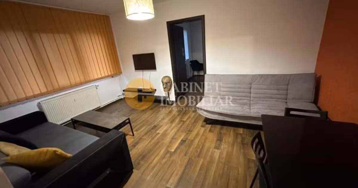 Apartament de vânzare cu 2 camere, mobilat în zona Podu Roș, Iași