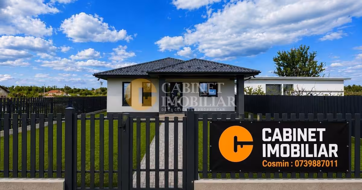 Casă individuală de vânzare cu 3 camere în Tomești