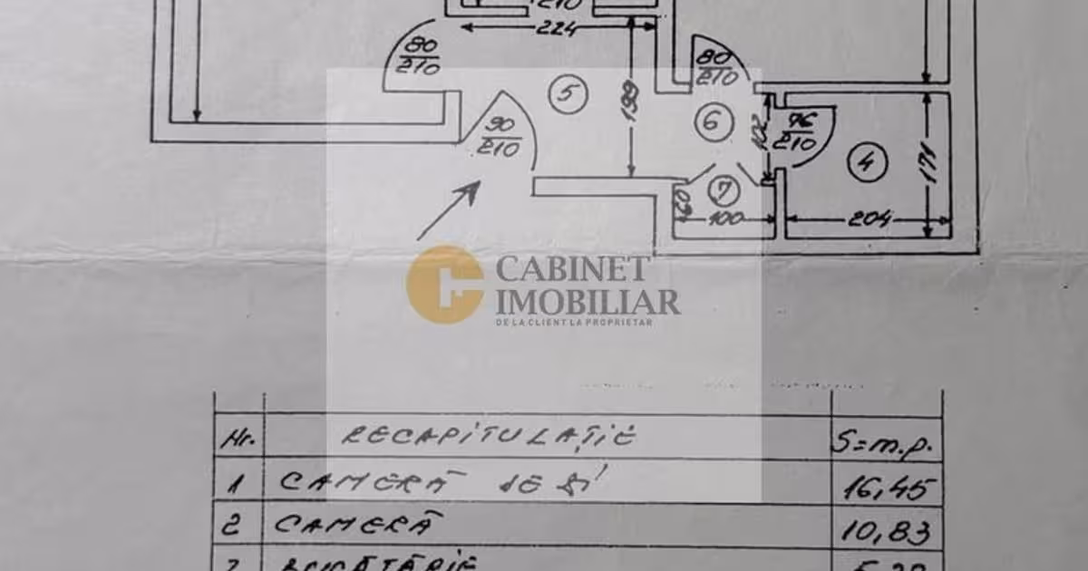 Apartament de vânzare cu 2 camere în zona Crângași, Sector 6