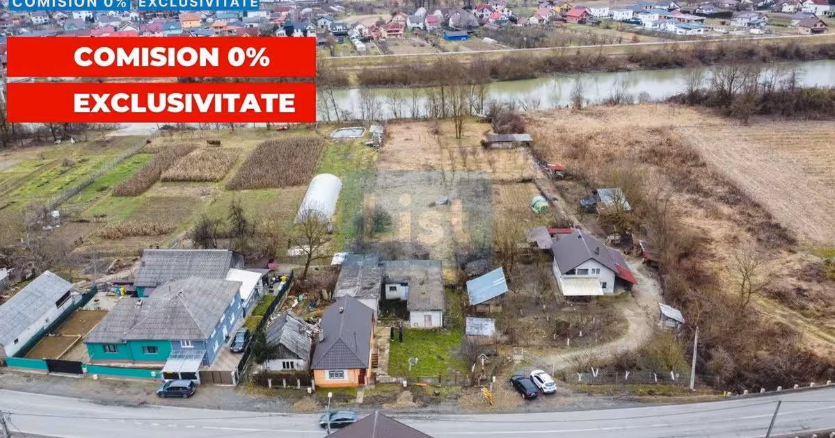 Teren de vânzare de 830 mp, în Beclean
