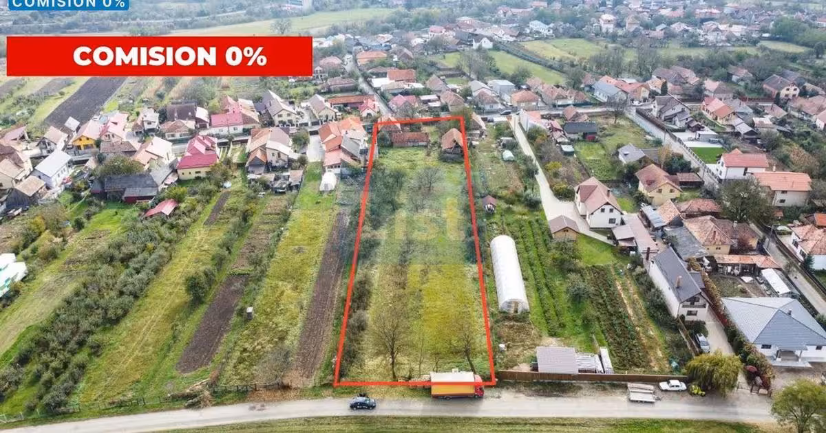 Teren Construcții intravilan de vânzare de 4200 mp, în Gilău
