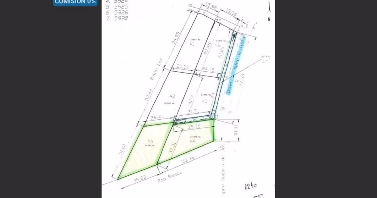 Teren Construcții intravilan de vânzare de 2217 mp, în zona Centura, Bistrița