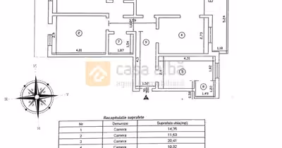 Apartament Gară