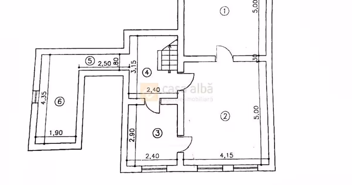 Casă individuală de vânzare cu 9 camere în zona Central, Iași