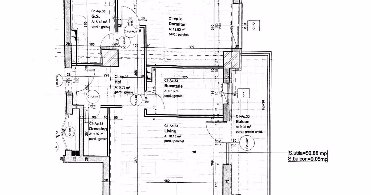 Apartament de vânzare cu 2 camere în zona Frumoasa, Iași