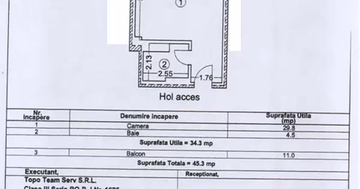 Garsonieră de vânzare în Mamaia