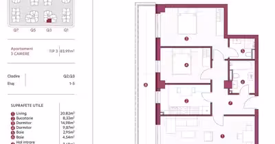 Apartament Galata