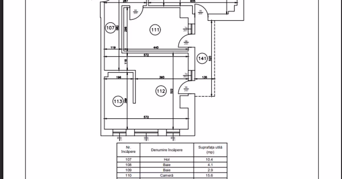 Apartament de vânzare cu 3 camere în zona Păcurari, Iași