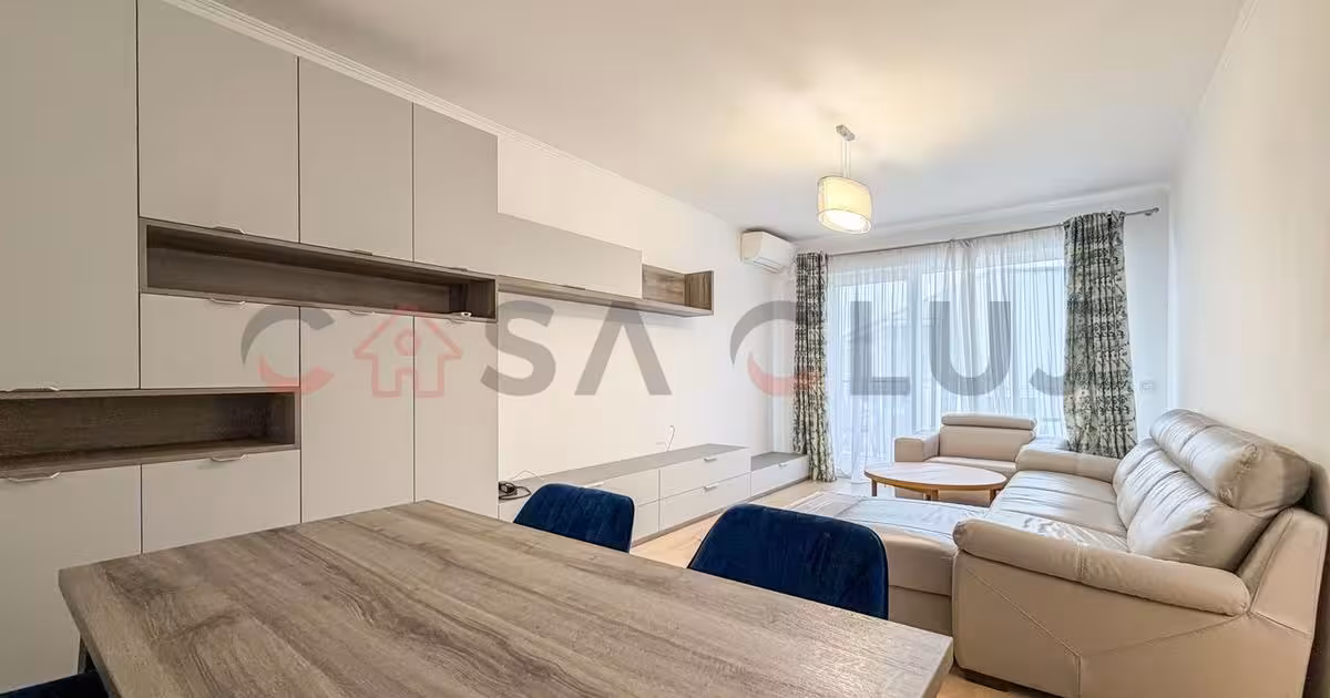 Apartament de vânzare cu 2 camere, mobilat în zona Mărăști, Cluj-Napoca