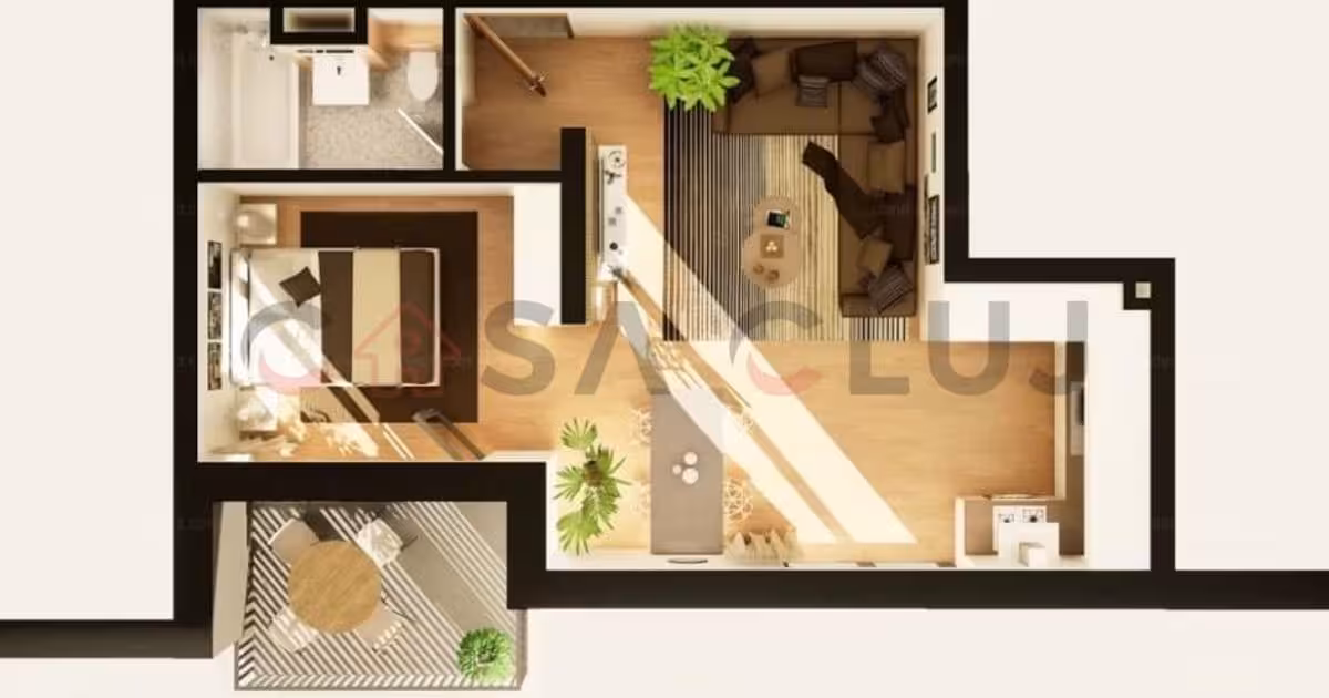 Apartament de vânzare cu 2 camere în zona Între Lacuri, Cluj-Napoca