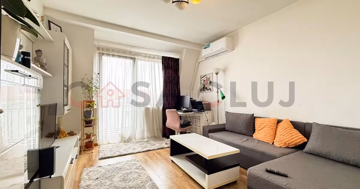 Apartament de vânzare cu 2 camere, mobilat în zona Mărăști, Cluj-Napoca