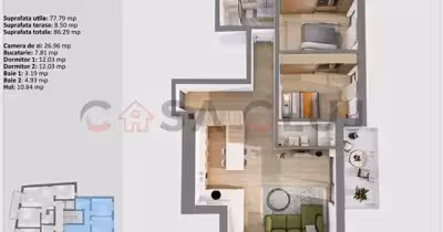Apartament Central