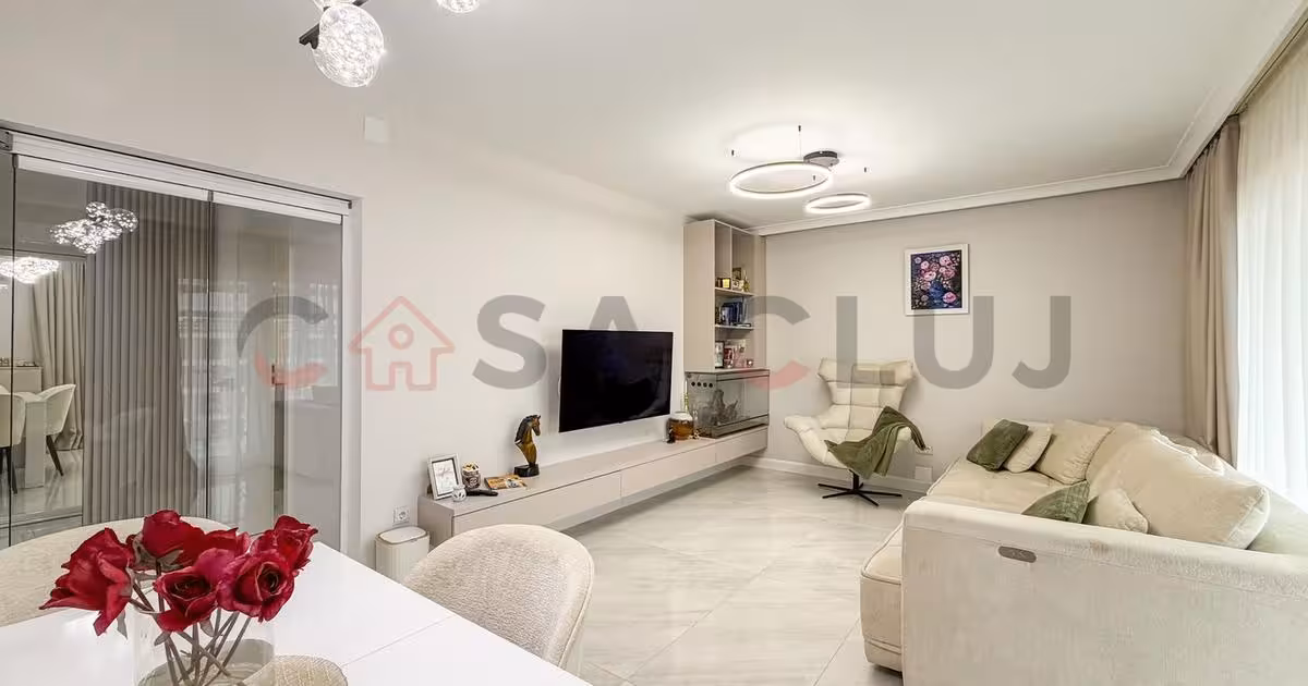 Apartament de vânzare cu 2 camere, mobilat în zona Sopor, Cluj-Napoca