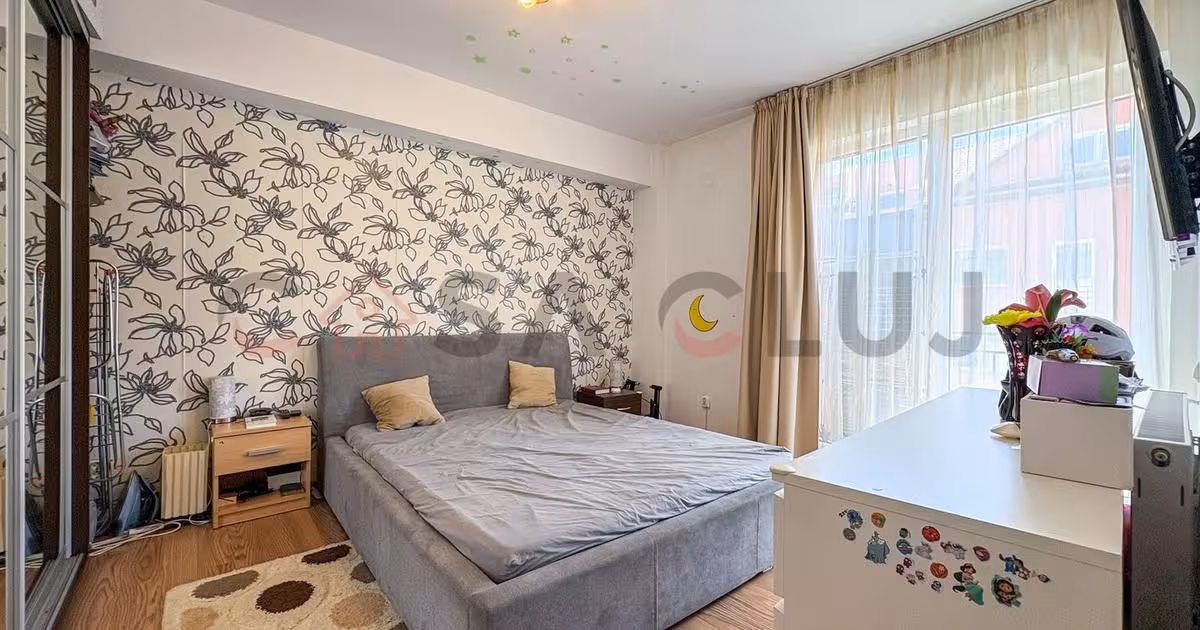 Apartament de vânzare cu 2 camere, mobilat în zona Bună Ziua, Cluj-Napoca
