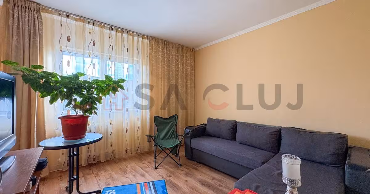Apartament de vânzare cu 3 camere, mobilat în zona Mărăști, Cluj-Napoca