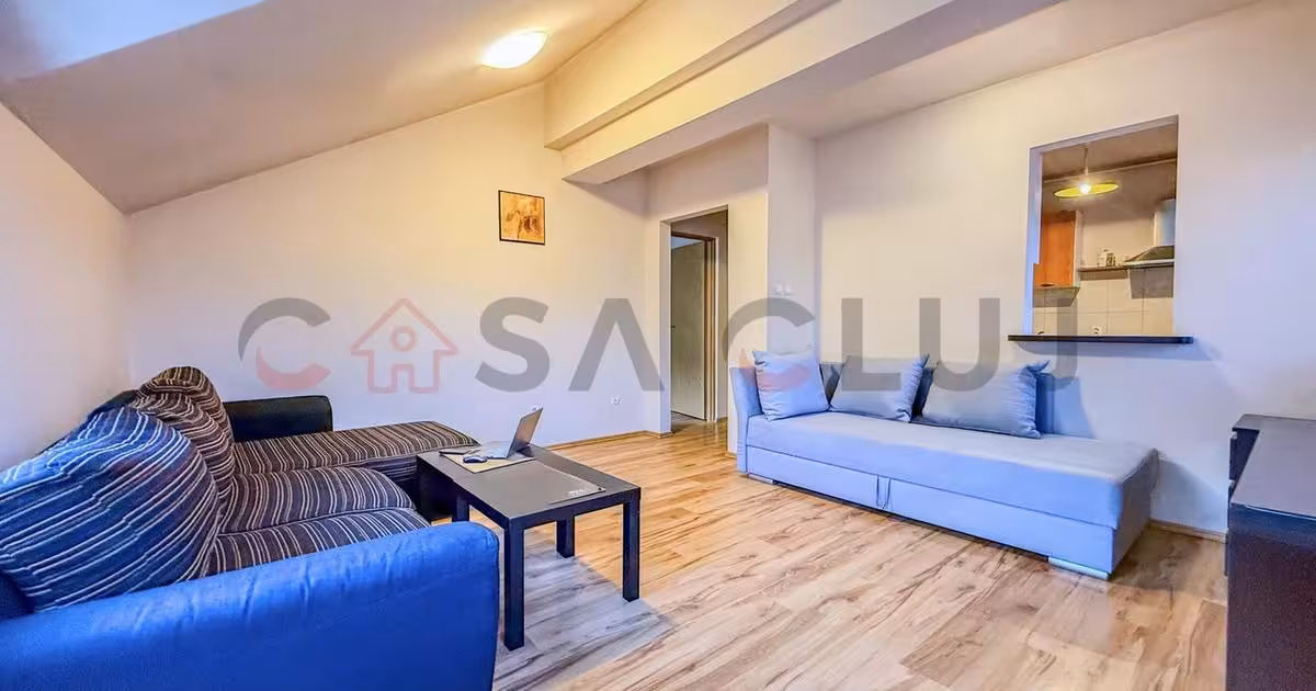 Apartament de vânzare cu 2 camere, mobilat în zona Andrei Mureșanu, Cluj-Napoca
