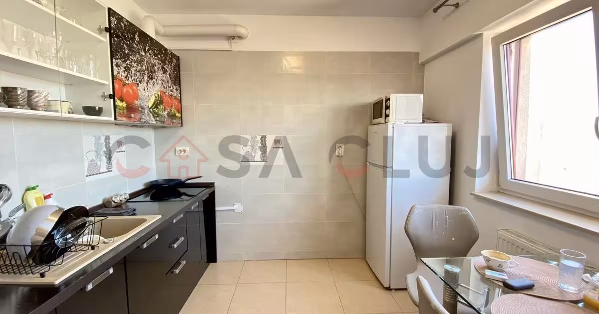 Apartament de vânzare cu 2 camere, mobilat în zona Gheorgheni, Cluj-Napoca