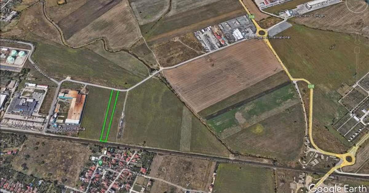 Teren agricol extravilan de vânzare de 6400 mp, în zona Micălaca, Arad