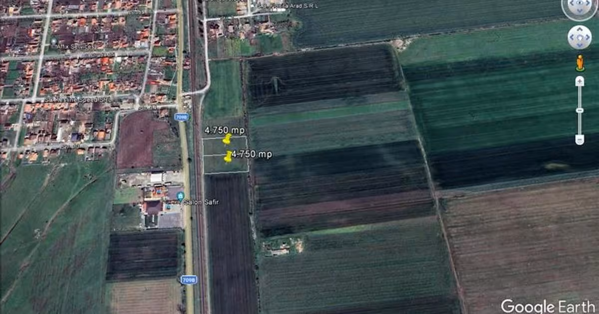 Teren Construcții intravilan de vânzare de 4750 mp, în Șofronea