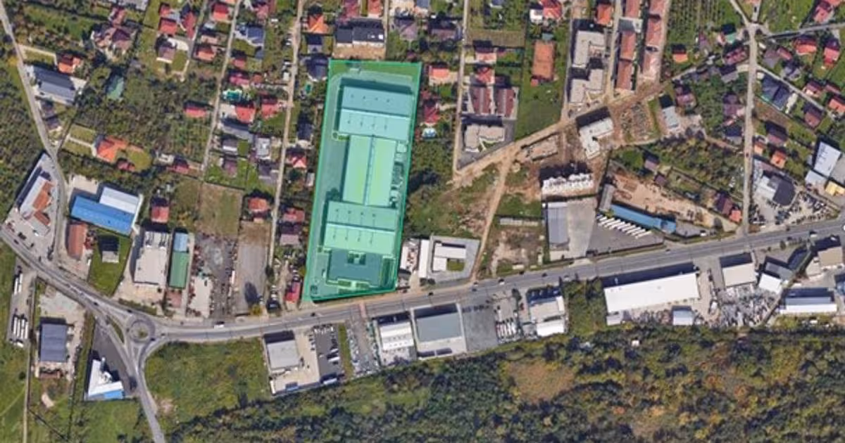 Spațiu industrial de vânzare 10.926 mp în zona Vest, Baia Mare