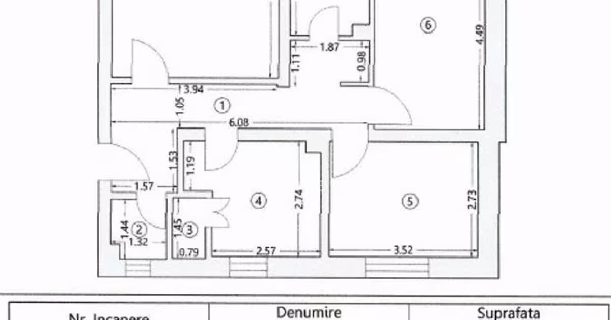 Apartament de vânzare cu 3 camere în zona P-ța Ovidiu, Constanța