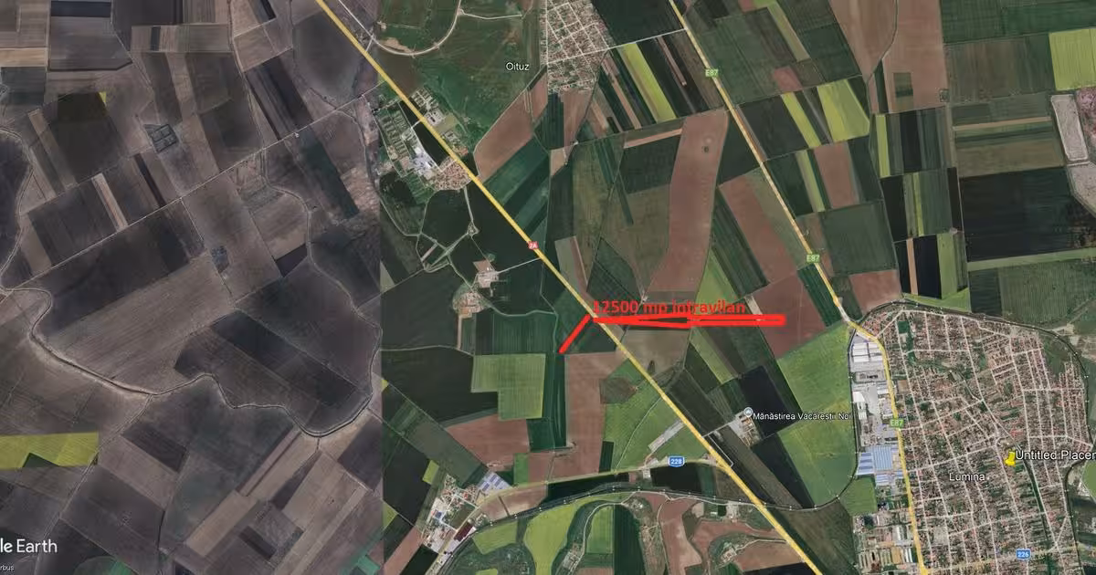 Teren Construcții intravilan de vânzare de 12500 mp, în Mihail Kogălniceanu