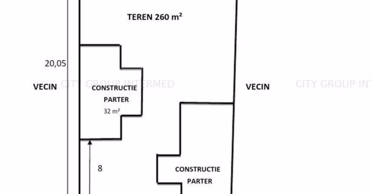 Teren Construcții intravilan de vânzare de 260 mp, în zona Ultracentral, Constanța