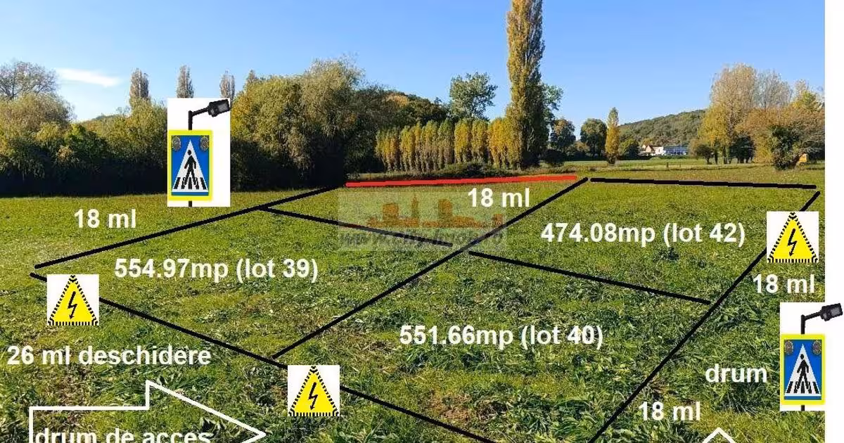 Teren Construcții intravilan de vânzare de 554.97 mp, în Corbeanca