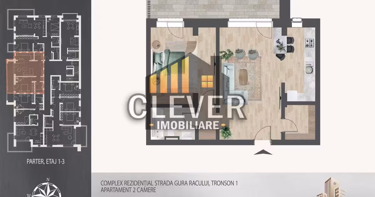 Apartament de vânzare cu 2 camere în zona Theodor Pallady, Sector 3