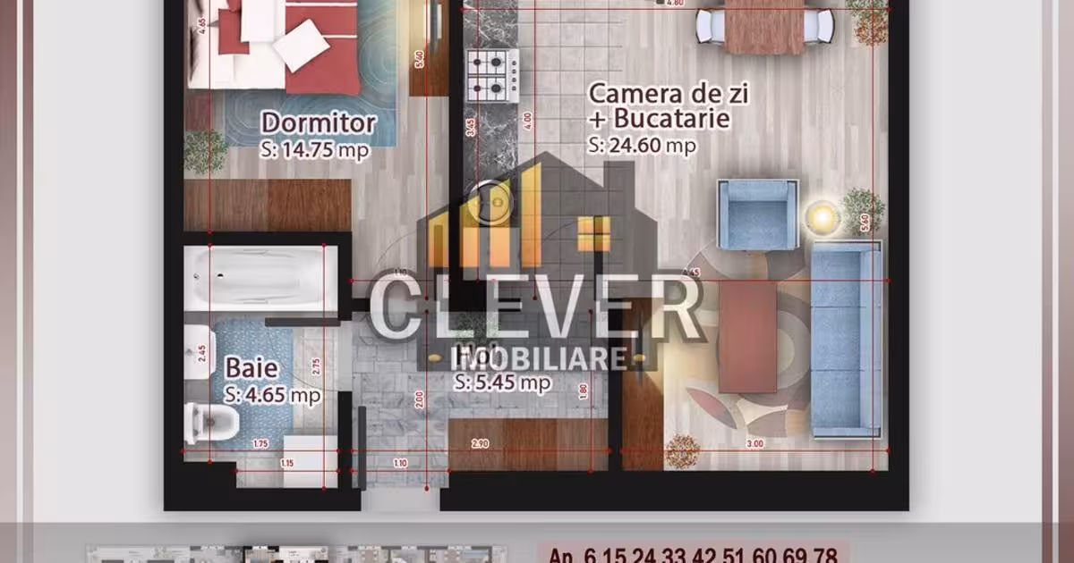 Apartament de vânzare cu 2 camere în zona Theodor Pallady, Sector 3