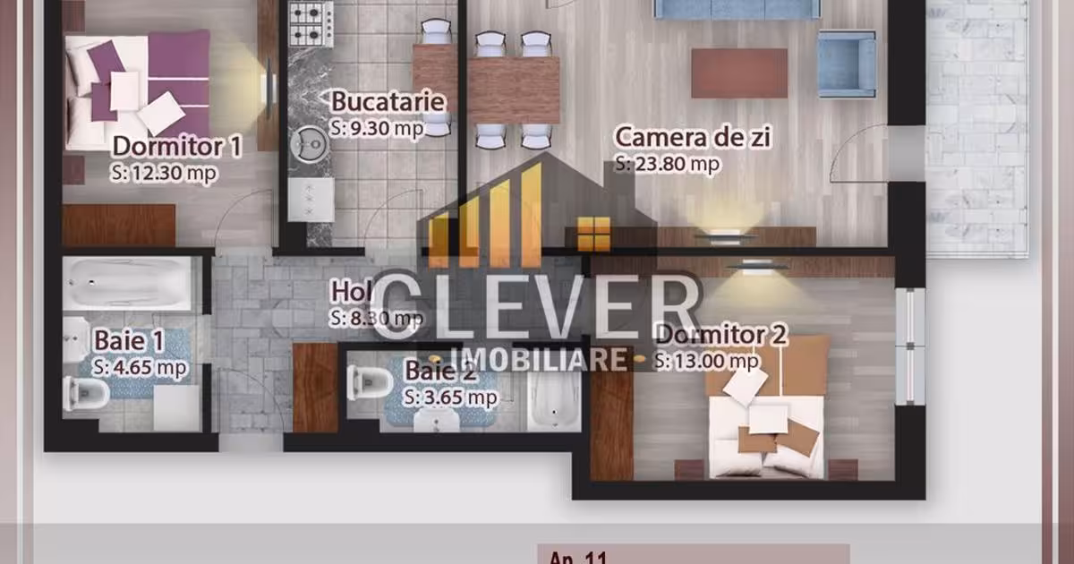 Apartament de vânzare cu 3 camere în zona Theodor Pallady, Sector 3