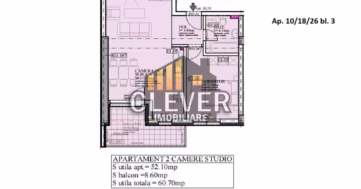 Apartament de vânzare cu 2 camere în zona Theodor Pallady, Sector 3