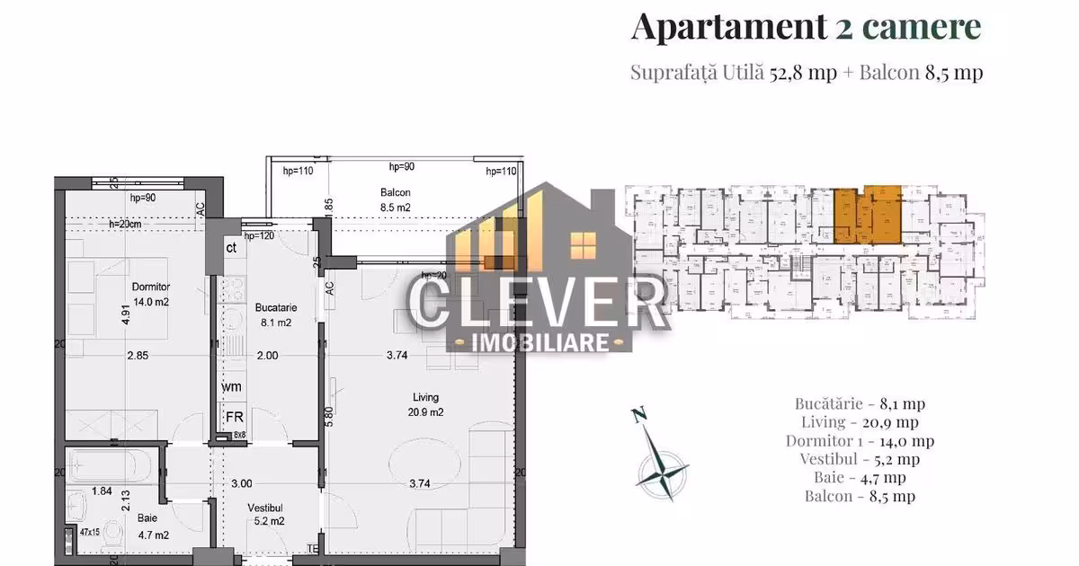 Apartament de vânzare cu 2 camere în zona Theodor Pallady, Sector 3
