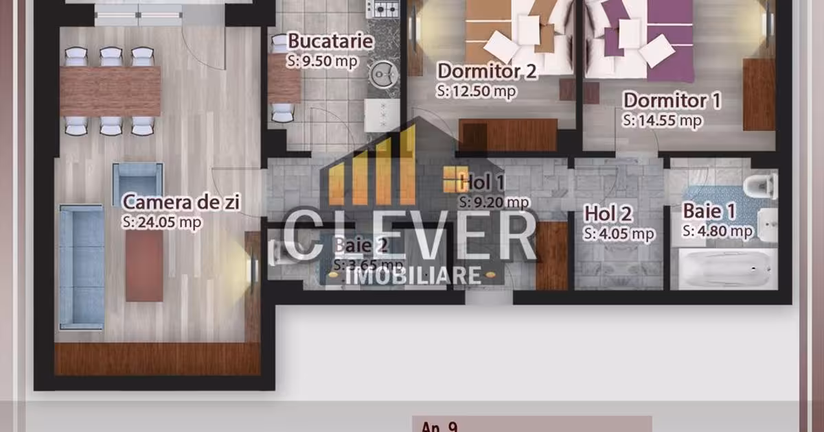 Apartament de vânzare cu 3 camere în zona Theodor Pallady, Sector 3