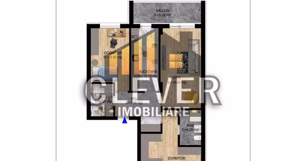 Apartament de vânzare cu 3 camere în zona Theodor Pallady, Sector 3