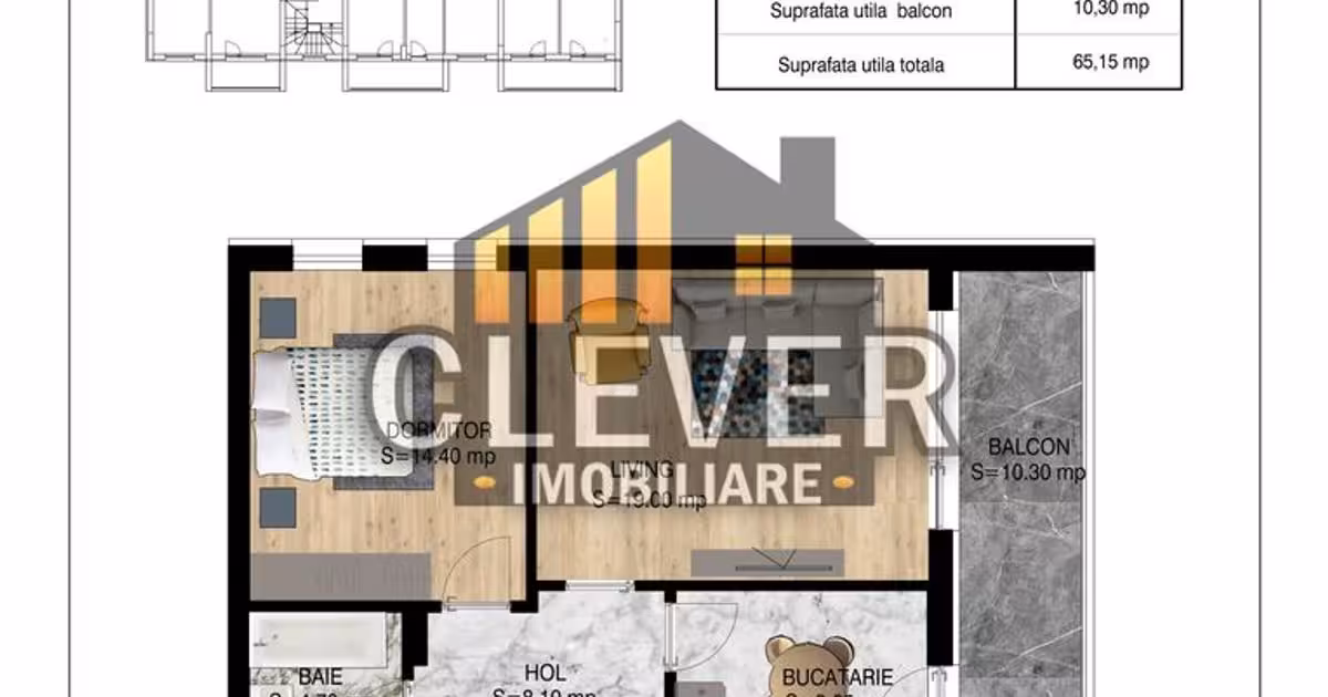 Apartament de vânzare cu 2 camere în zona Theodor Pallady, Sector 3