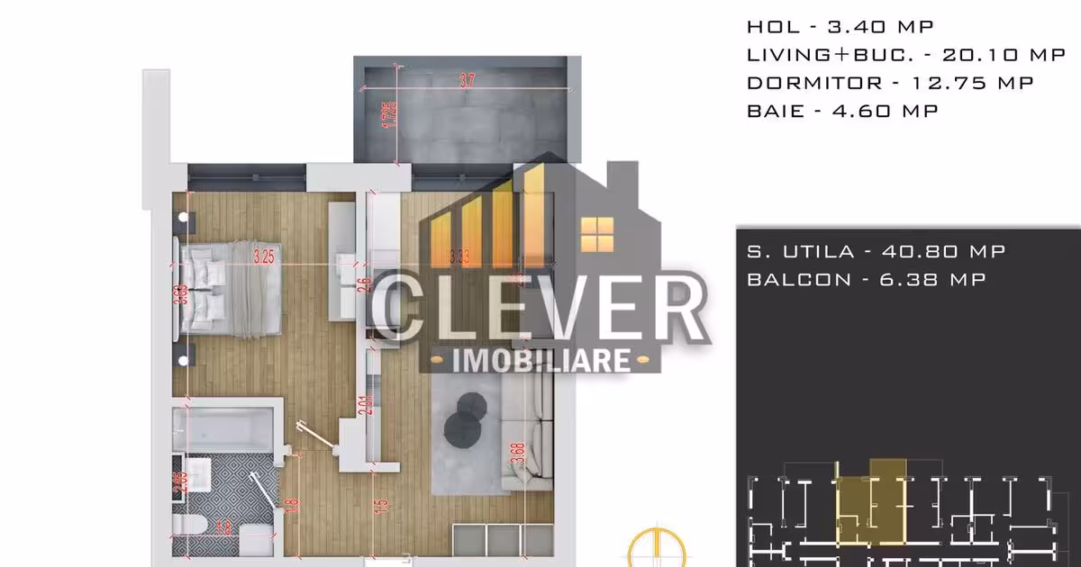 Apartament de vânzare cu 2 camere în zona Theodor Pallady, Sector 3