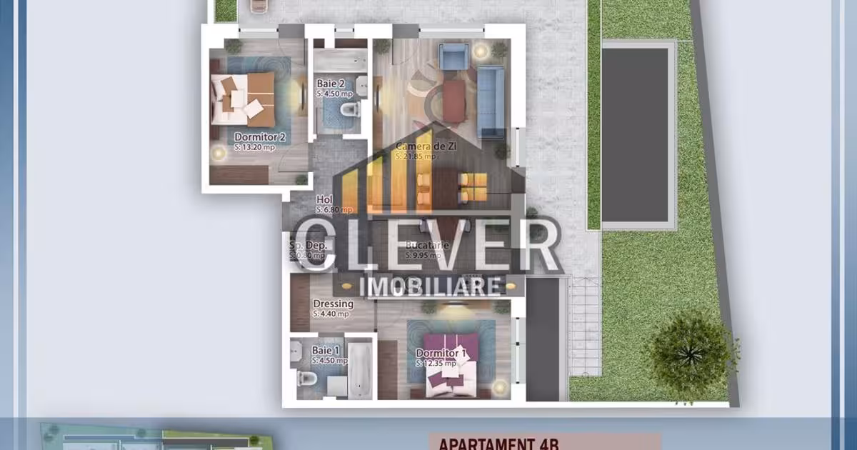 Apartament de vânzare cu 3 camere în zona Theodor Pallady, Sector 3