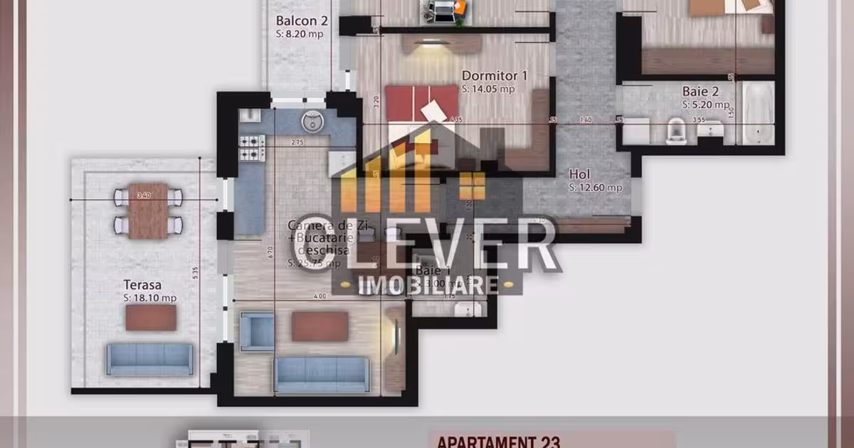 Apartament de vânzare cu 4 camere în zona Theodor Pallady, Sector 3