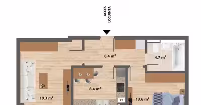 Apartament Cug