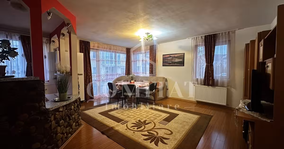 Apartament de vânzare cu 2 camere, mobilat în Florești